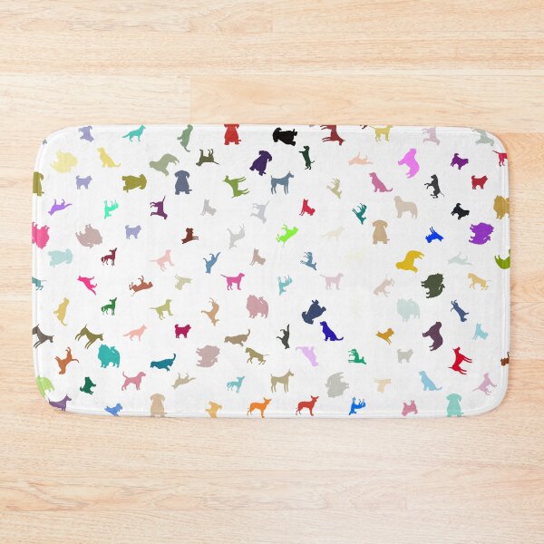Item preview, Abstract Multi Color Dog Pattern designed and sold by Pixel4Art.