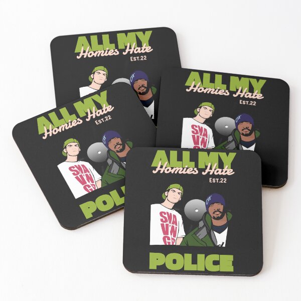 Item preview, ALL MY HOMIES HATE POLICE designed and sold by GAADesignz.