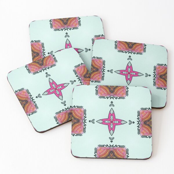 Item preview, Geometric Watercolor and Ink  designed and sold by debutpagesart.