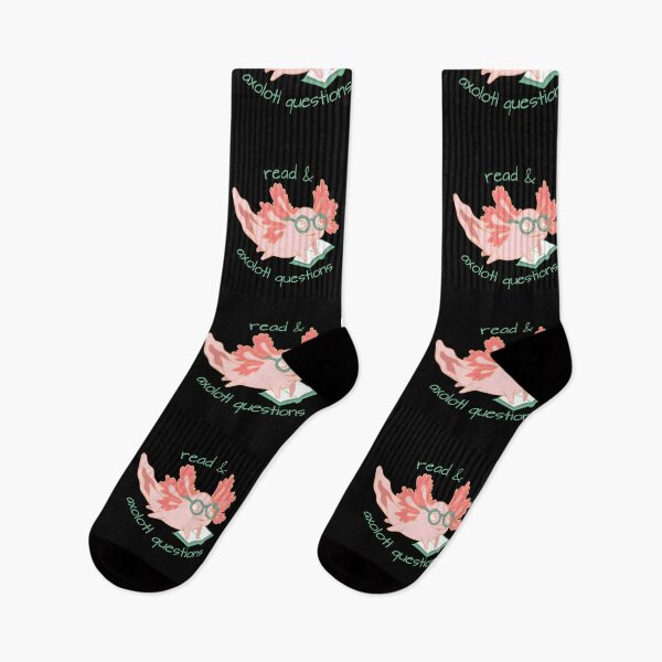 Item preview, Cute Pink Axolotl - Read and Axolotl Questions - Stay informed! designed and sold by StuckOnGood.
