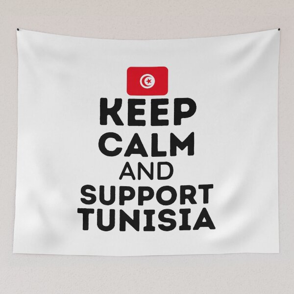 Item preview, Keep Calm And Support Tunisia | World Cup designed and sold by BopleDesigns.