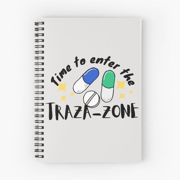 Item preview, Time to enter the TRAZA-ZONE - Trazadone, Antianxiety meds, Calming meds, Funny veterinary sticker, Veterinary Day Gift Idea, Vet Nurses, Vet Techs designed and sold by Verubi.