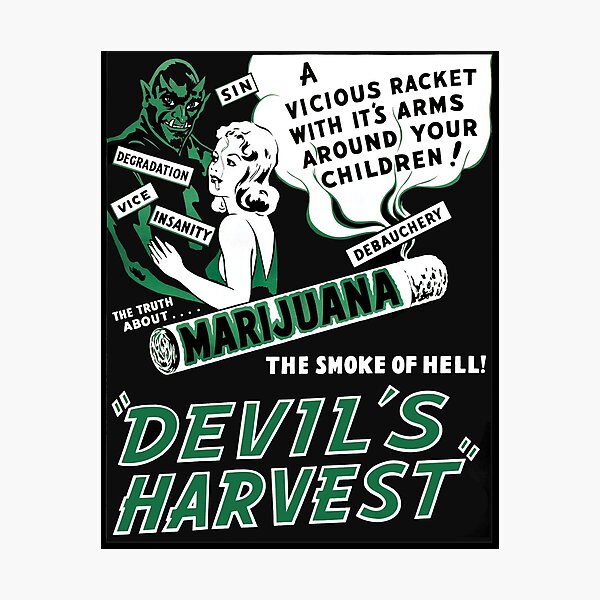 Devils Harvest Photographic Print