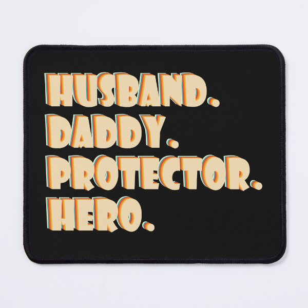 Item preview, Husband Daddy Protector Hero designed and sold by NabShirts ⭐⭐⭐⭐⭐.