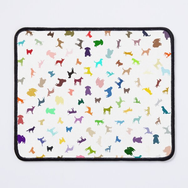 Item preview, Abstract Multi Color Dog Pattern designed and sold by Pixel4Art.