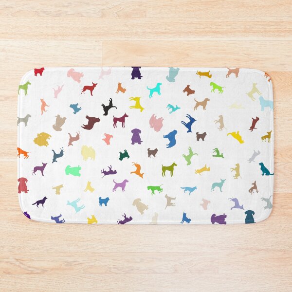 Item preview, Abstract Multi Color Dog Pattern designed and sold by Pixel4Art.