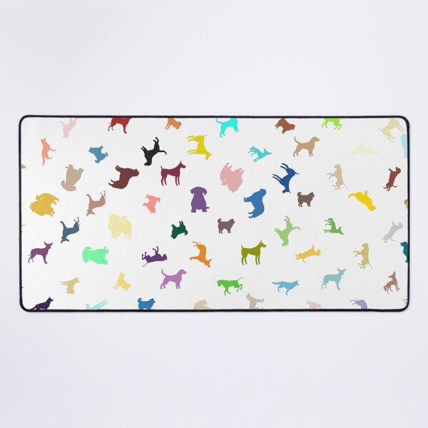Item preview, Abstract Multi Color Dog Pattern designed and sold by Pixel4Art.