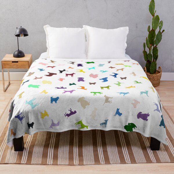 Item preview, Abstract Multi Color Dog Pattern designed and sold by Pixel4Art.