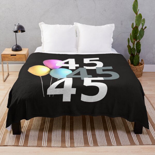 Item preview, 45 YEARS AWESOME designed and sold by starfishstuff.