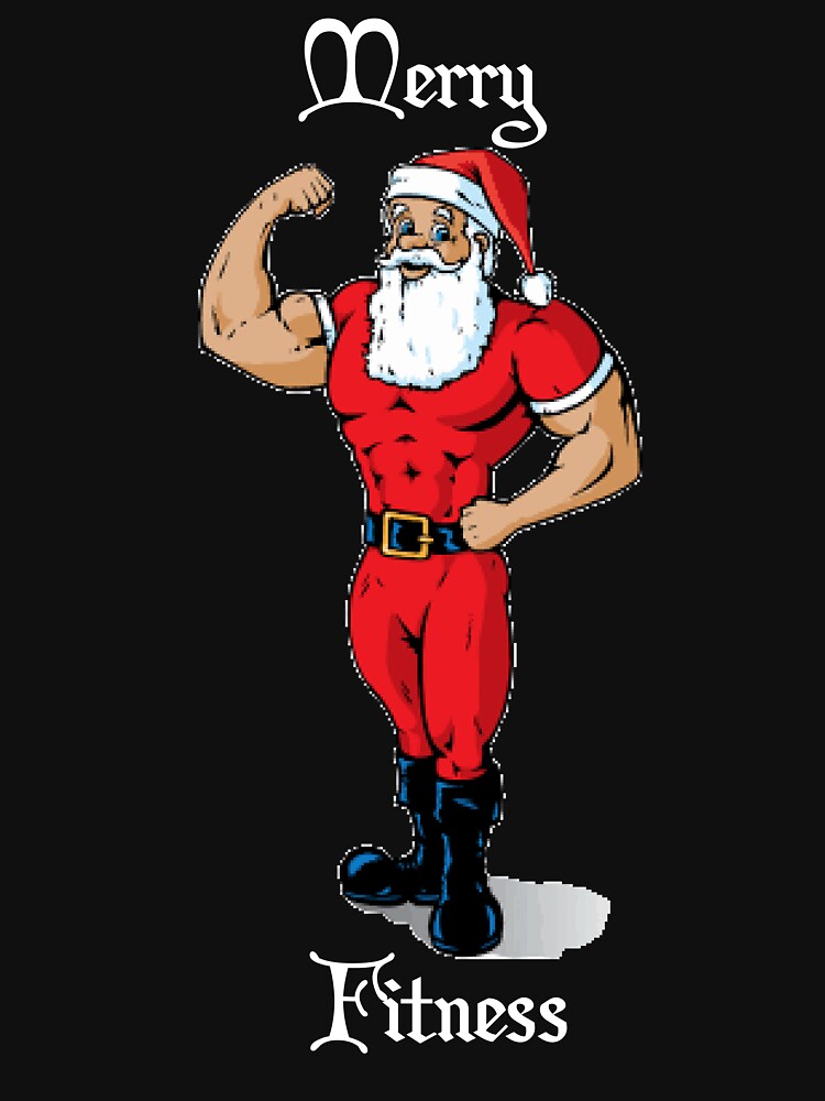 buff santa shirt