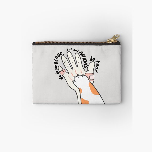 Item preview, We draw blood, but our patients do too - draw blood, blood sample, Calming meds, Funny veterinary sticker, Veterinary Day Gift Idea, Vet Nurses, Vet Techs designed and sold by Verubi.