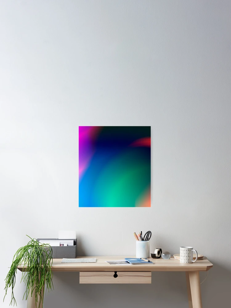 Thumbnail 2 of 3, Poster, Night light gradient designed and sold by RIXXI HEY CO..