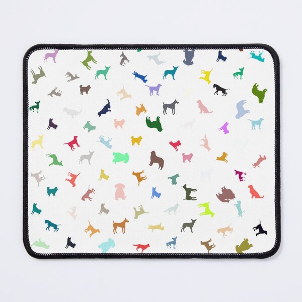 Item preview, Abstract Multi Color Dog Pattern designed and sold by Pixel4Art.
