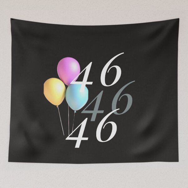 Item preview, 46 YEARS AWESOME designed and sold by starfishstuff.
