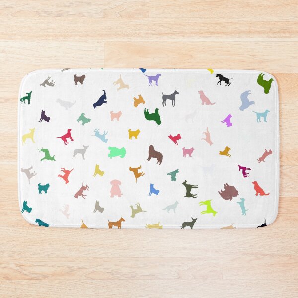 Item preview, Abstract Multi Color Dog Pattern designed and sold by Pixel4Art.