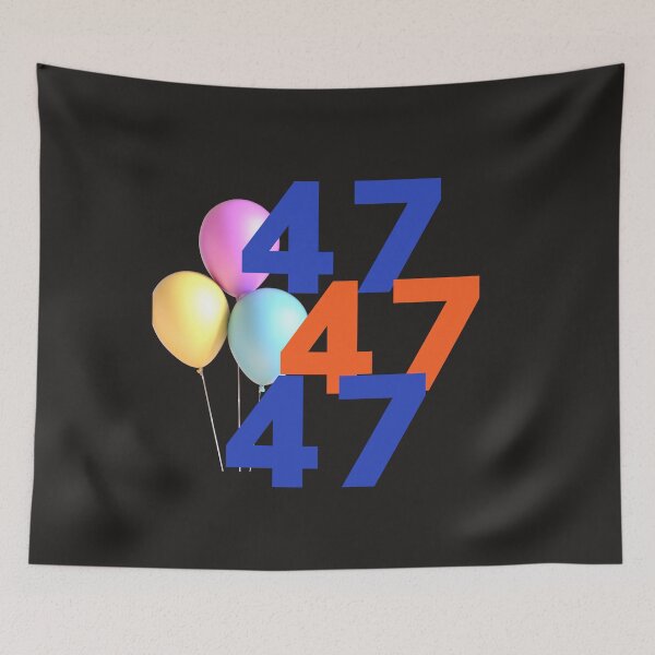 Item preview, 47 YEARS AWESOME designed and sold by starfishstuff.