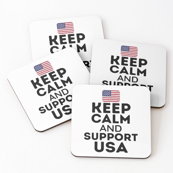 Item preview, Keep Calm And Support USA | World Cup designed and sold by BopleDesigns.