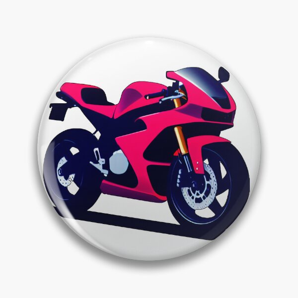 Item preview, Red CBR Sportbike Sticker designed and sold by BAYFAIRE.