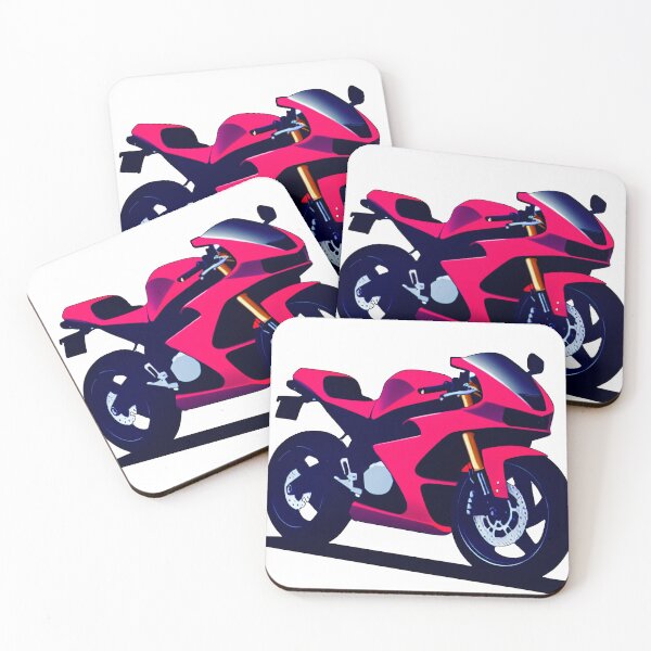 Item preview, Red CBR Sportbike Sticker designed and sold by BAYFAIRE.