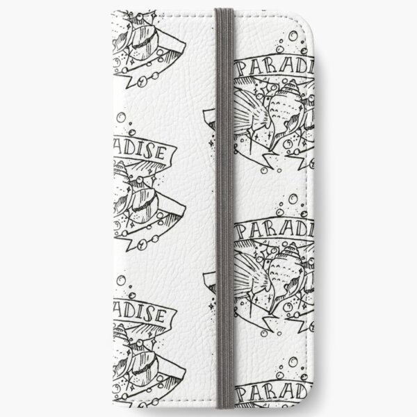 Sans titre Étui portefeuille iPhone