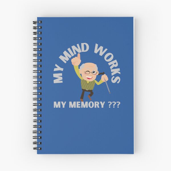 Item preview, Old Person My Mind Works My Memory??? funny aging parent design for those with poor memory or forgetfullness designed and sold by tranquilbeach.