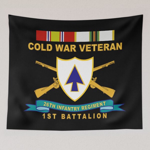 Item preview, Ejército - 26.º Regimiento de Infantería - DUI con Br - Cinta - TOP - 1.º Batallón con COLD SVC X 300 designed and sold by Military Insignia Products.