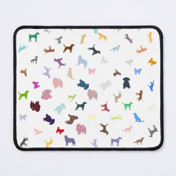 Item preview, Abstract Multi Color Dog Pattern designed and sold by Pixel4Art.