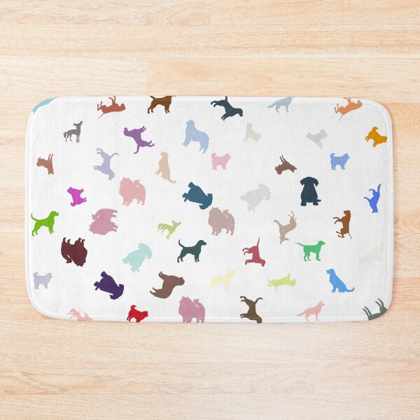 Item preview, Abstract Multi Color Dog Pattern designed and sold by Pixel4Art.