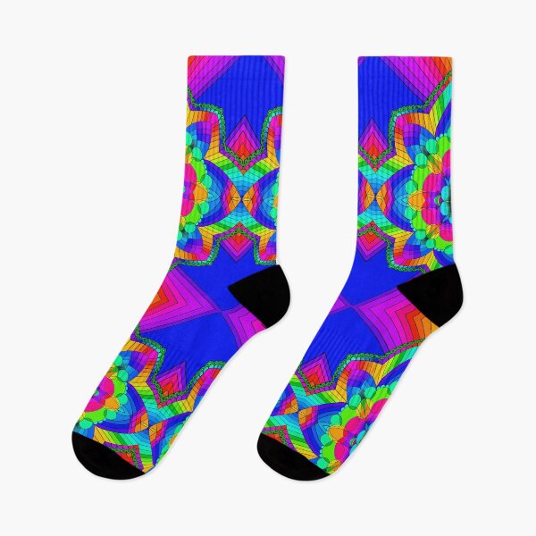Artikelvorschau, Trippy Regenbogen-Mandala entworfen und verkauft von ClydescopeCreat.