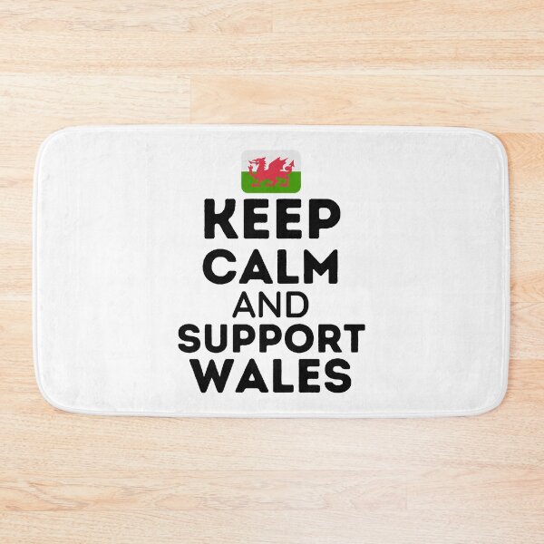 Item preview, Keep Calm And Support Wales | World Cup designed and sold by BopleDesigns.