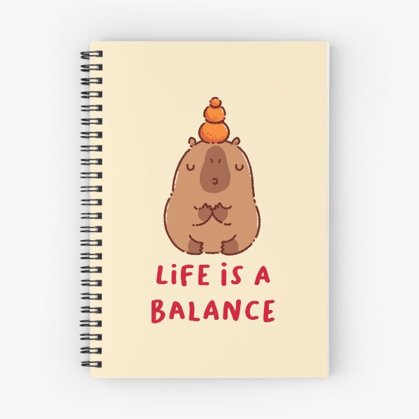 Item preview, Cute capybara balancing oranges on his head designed and sold by tinyartsshop.