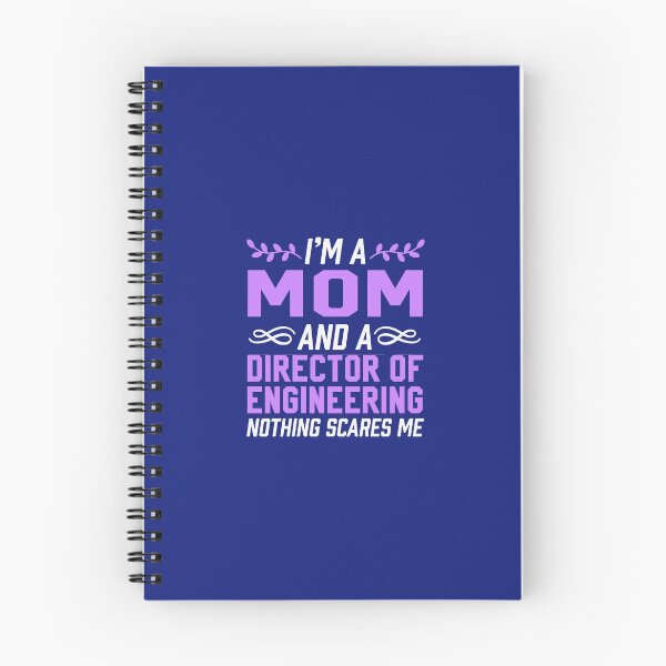 Item preview, Mom & Director of Engineering Nothing Scares Me  designed and sold by AlwaysAwesome.