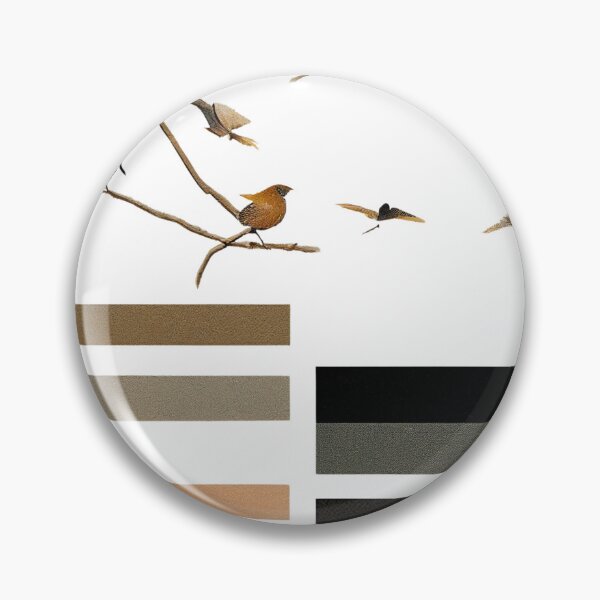 Item preview, Minimal bird and blocks of colour designed and sold by alxndraai.