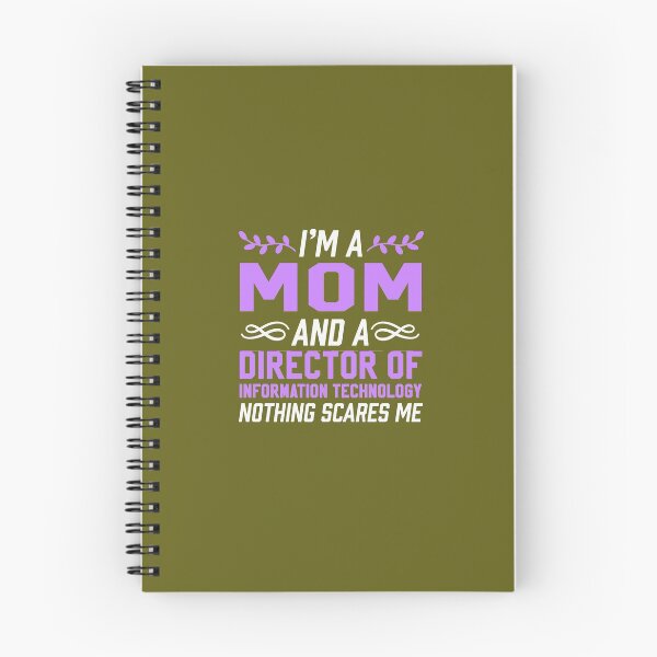Item preview, Mom & Director of Information Technology Scares Me  designed and sold by AlwaysAwesome.