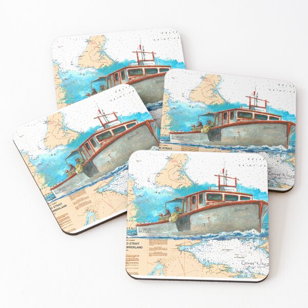 Item preview, Lobster fishing on the northumberland strait designed and sold by wenzlr.