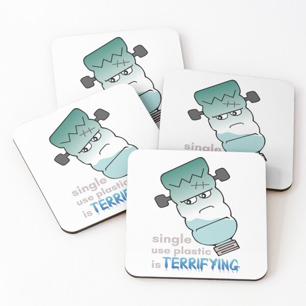 Item preview, SINGLE USE PLASTIC IS TERRIFYING - no planet b designed and sold by StuckOnGood.