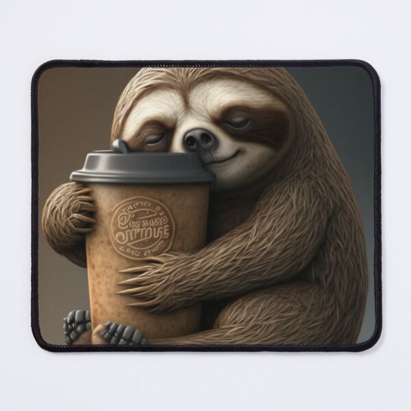 Item preview, Feeling Slothee Need More Coffee designed and sold by TheBaconStudio.