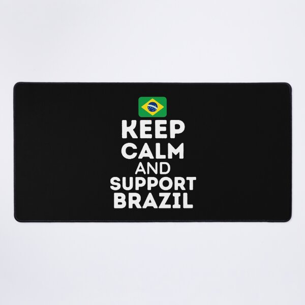 Item preview, Keep Calm And Support Brazil | Football World Cup designed and sold by BopleDesigns.