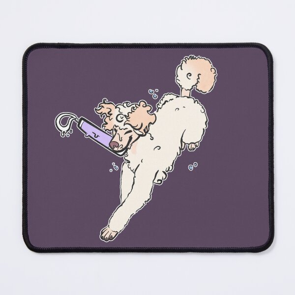 Item preview, Got a Bumper! Cream Poodle Puppy designed and sold by Sparklepupfaeri.