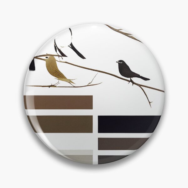 Item preview, bird abstract and colour blocking designed and sold by alxndraai.
