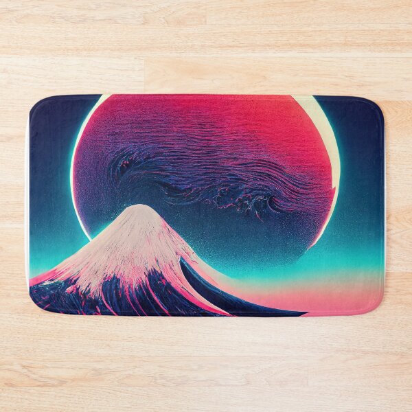 Item preview, Synth Wave Mountain  designed and sold by Tenderchaos.