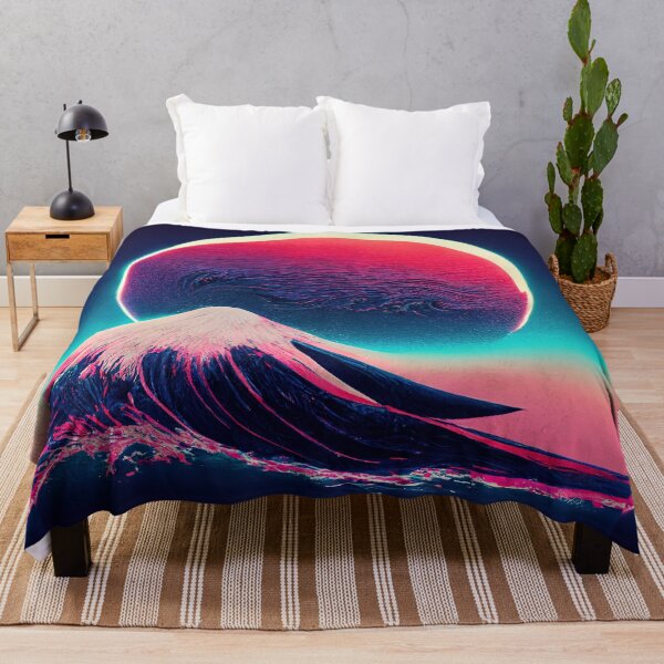 Item preview, Synth Wave Mountain designed and sold by Tenderchaos.