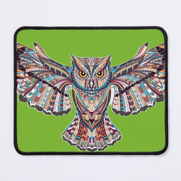 Item preview, Flying colored owl for bird and owl lovers designed and sold by S888.