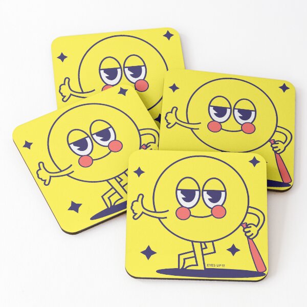Item preview, Smiley Face with Bat designed and sold by eyesupco.