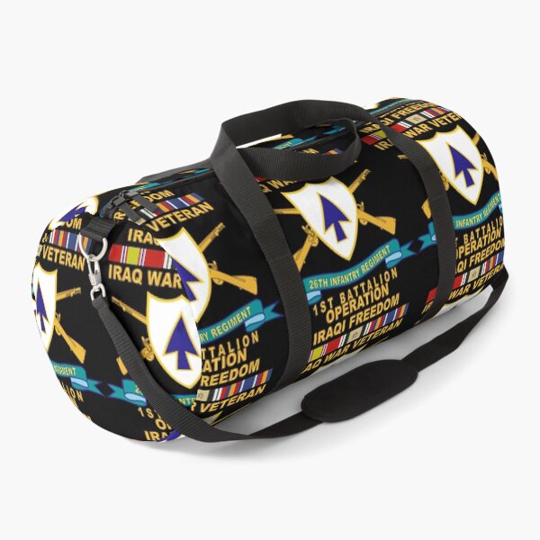 Item preview, Army - 26th Infantry Regiment - DUI w Br - Ribbon - TOP - 1st Bn w IRAQ SVC X 300 designed and sold by Military Insignia Products.