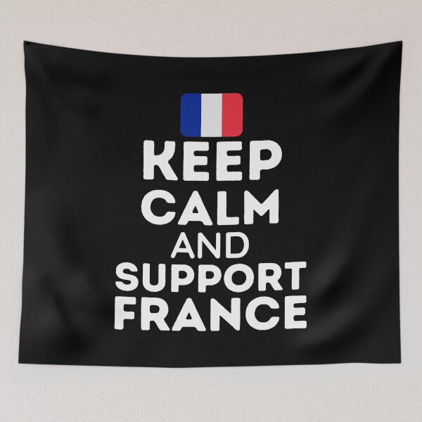Item preview, Keep Calm And Support France | Football World Cup designed and sold by BopleDesigns.