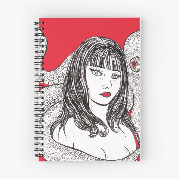 Item preview, In love with an octopus, red designed and sold by Audrey Robitaille.