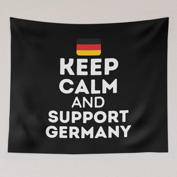 Item preview, Keep Calm And Support Germany | Football World Cup designed and sold by BopleDesigns.