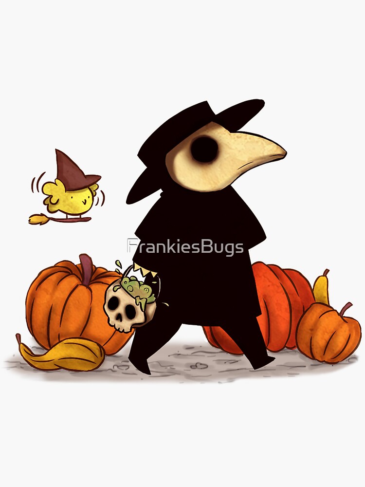 Thumbnail 3 von 3, Sticker, Pestarzt IX designt und verkauft von FrankiesBugs.
