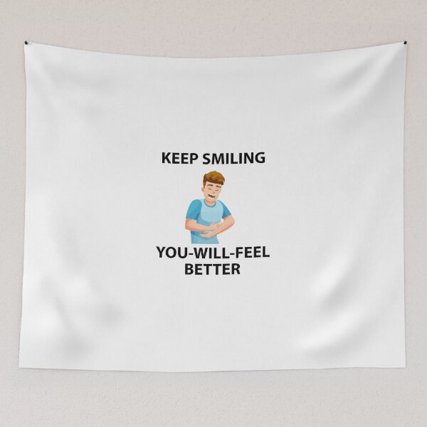 Item preview, keep-smiling-you-wil-feel-better designed and sold by Usatazon on.